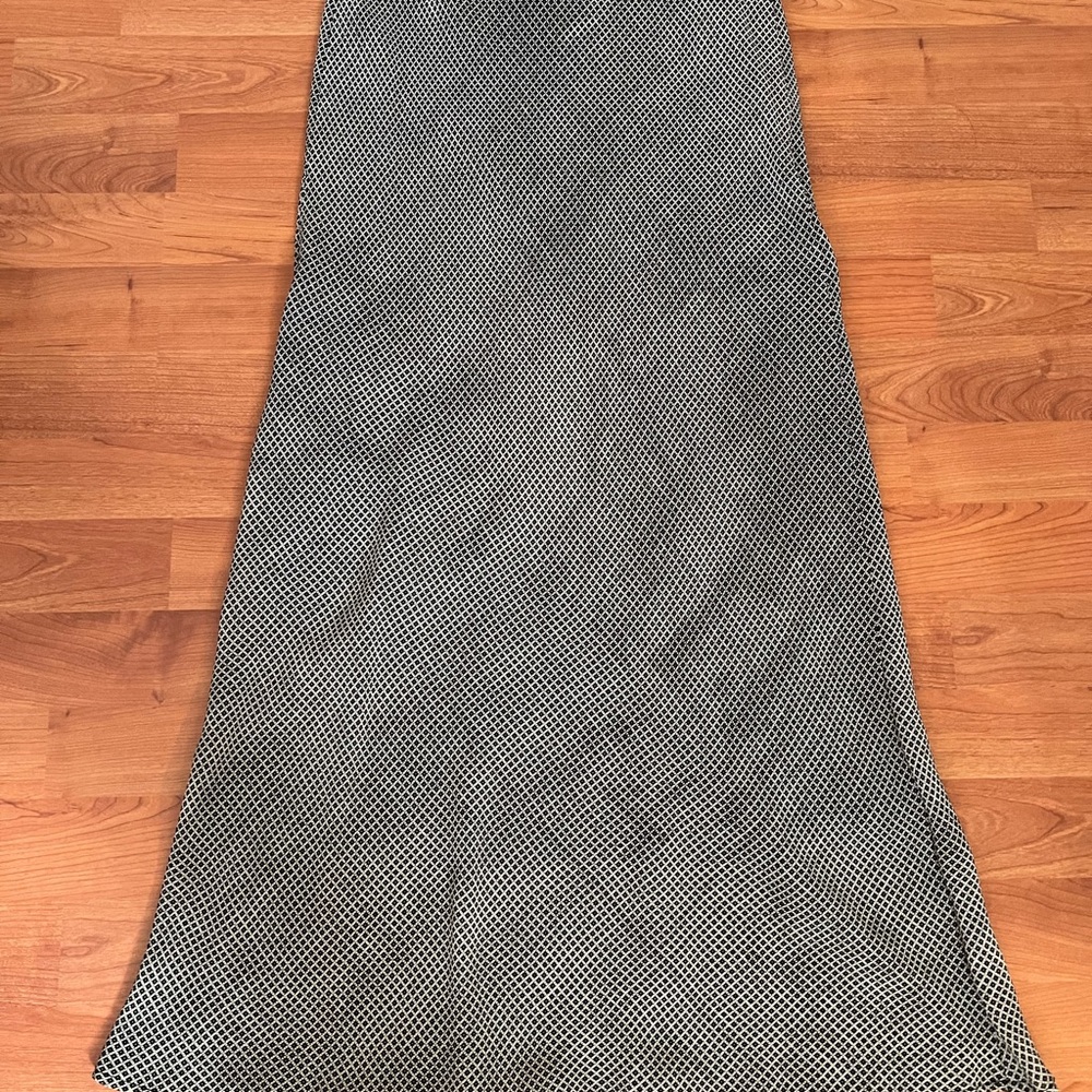 Melissa Monochrome Patterned Pencil Skirt